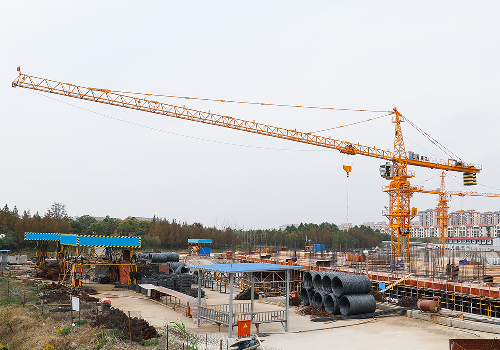 QTZ125 (6015) Topkit Construction Tower Crane Capacità di carico 10T